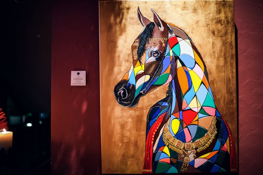 Solo Exhibition "Colors of Life", Abu Dhabi, UAE · Foto 1