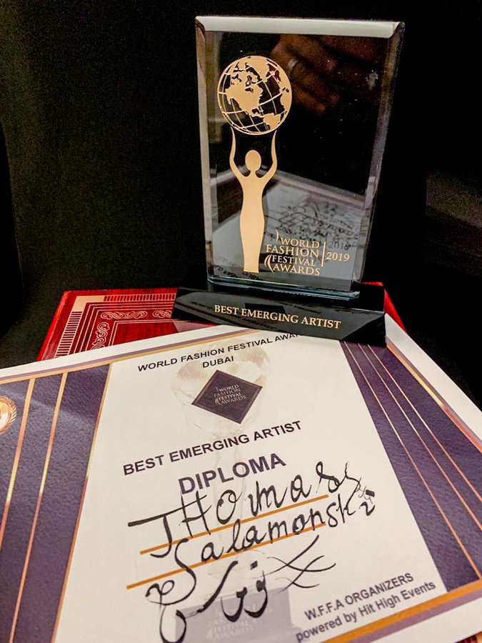 Award: Best Emerging Artist — WFFA Dubai, Dubai, UAE · Foto 1